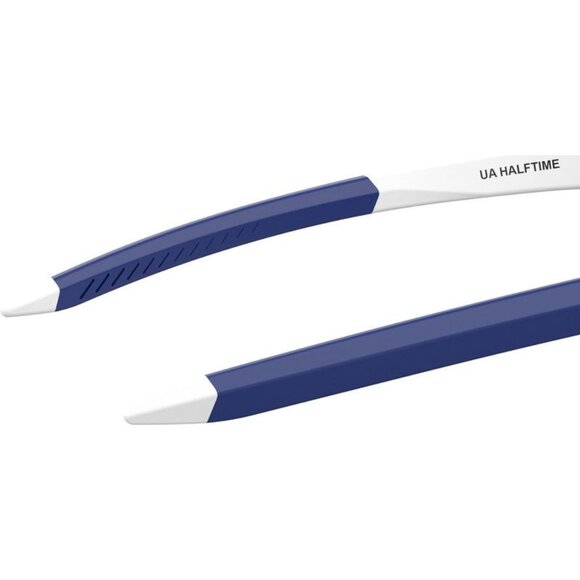 UNDER ARMOUR Sunglasses HALFTIME WWK White Frame Blue TUNED Lens with Case NEW - Picture 5 of 12